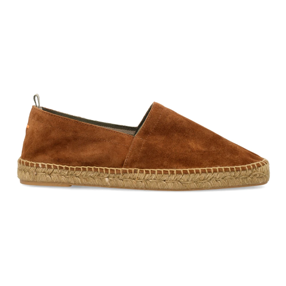 Castañer Men's Brown Pablo Suede Espadrilles - Espadrilles - 9 Uk - Shoes