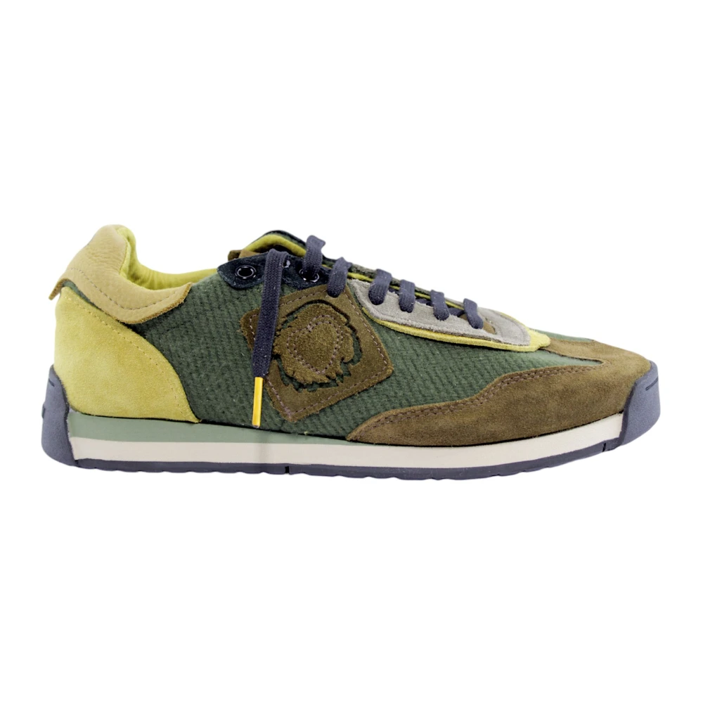 Satorisan Psychedelische Sneakers Heren Schoenen Groen