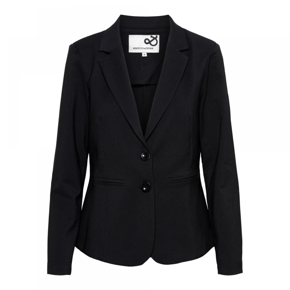 &Co Woman Blazer Heren Bruin Black Dames