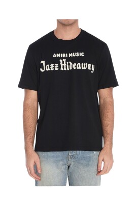 black-logo-print-round-neck-t-shirt