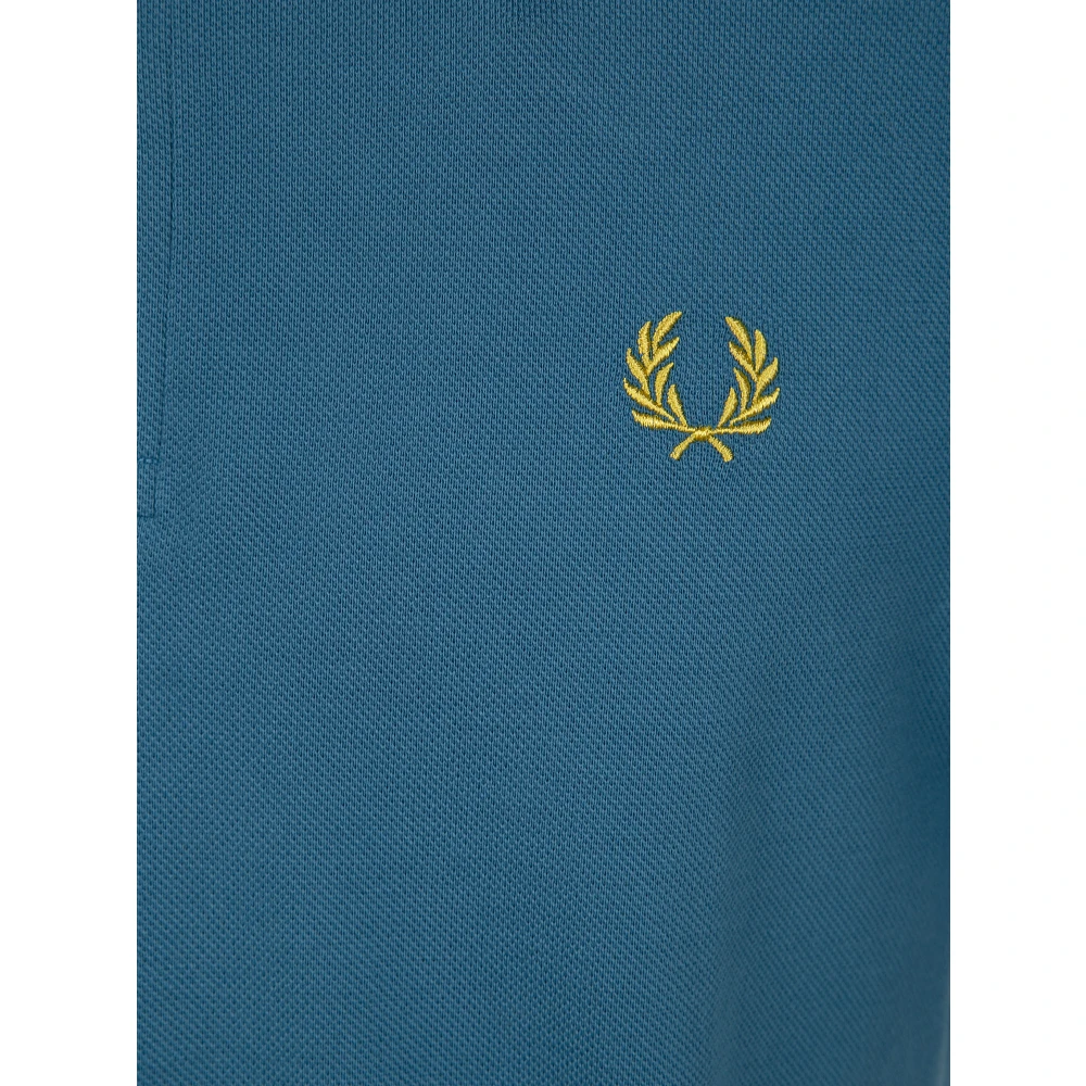 Fred Perry Klassiek Effen Shirt Green Heren