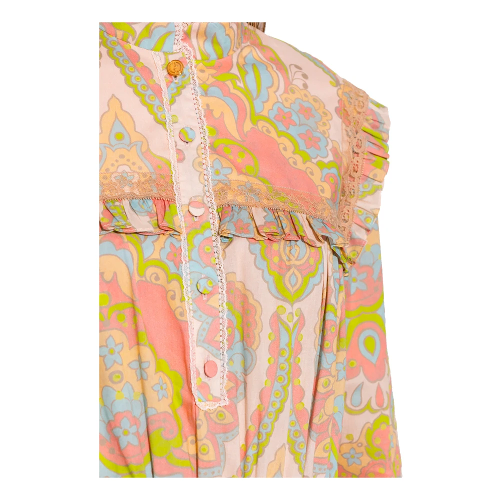 Gucci Maxi Daily Dress Pink Dames