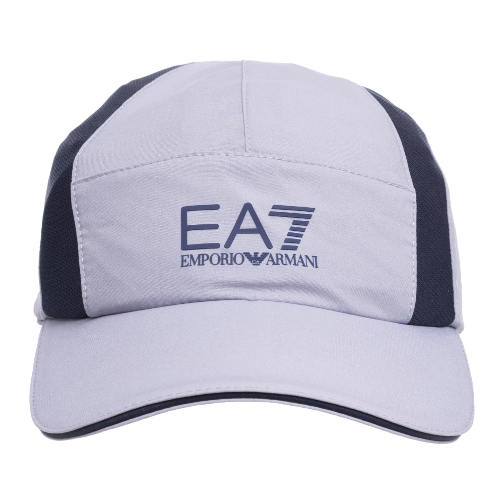 Emporio Armani EA7 Verstelbare Multicolor Pet met Logo Gray Heren