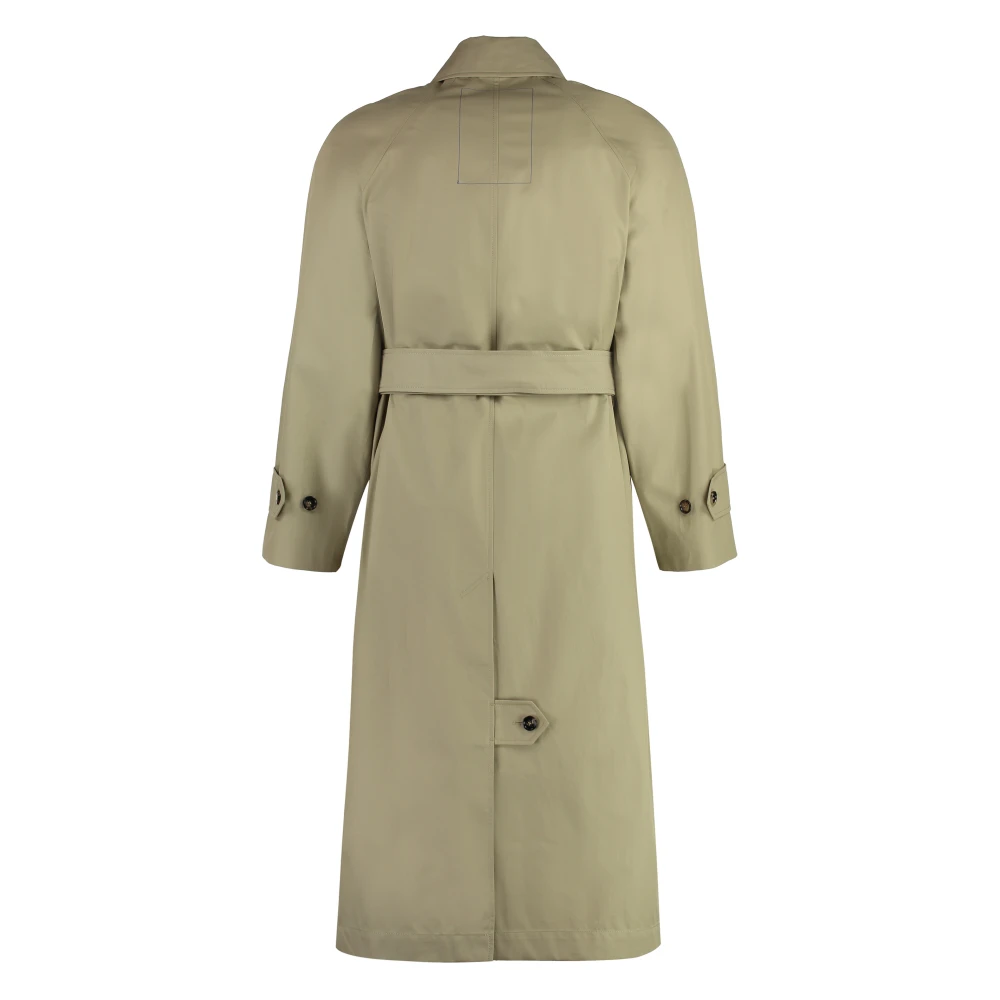 Burberry Klassieke Katoenen Trenchcoat Beige Dames