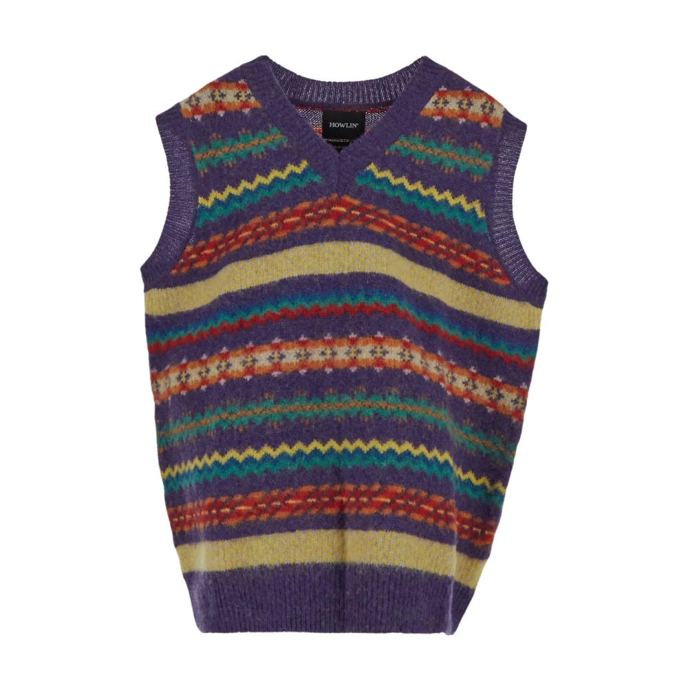 Howlin' Wollen Gebreide Trui Multicolor Heren