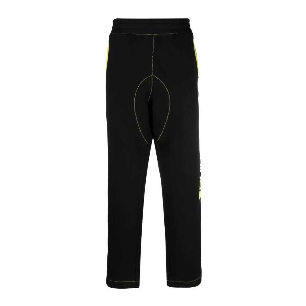 Moschino Zwarte casual broek Black Heren