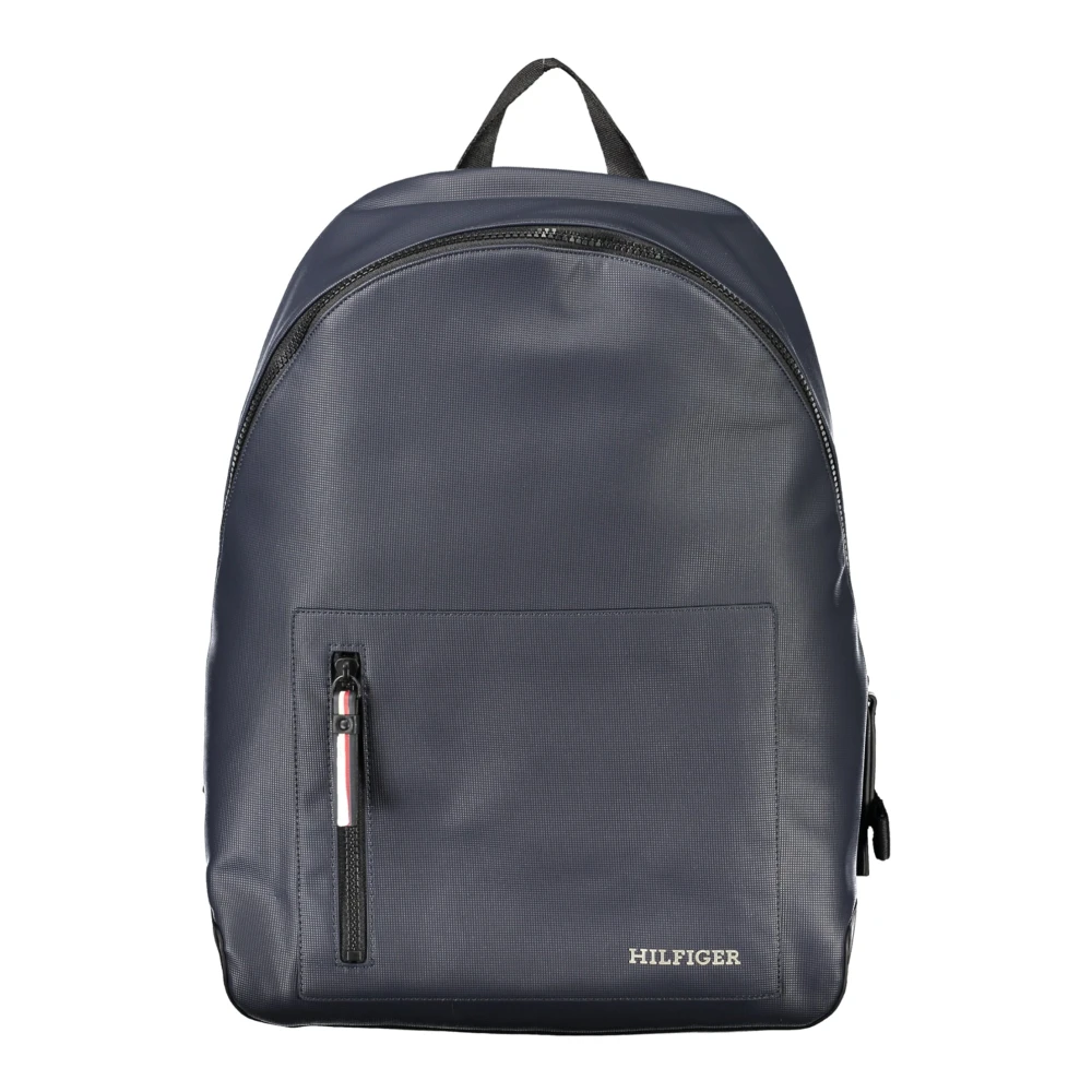 Tommy Hilfiger Blå Ryggsäck Med Laptopfack
