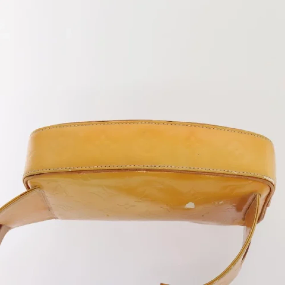 Louis Vuitton Vintage Pre-owned Leather crossbody-bags Yellow Dames