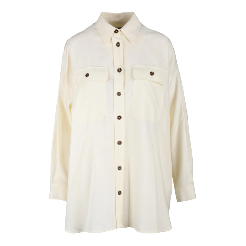 Weekend Max Mara Damen Beige Blusen & Hemden, Xsgröße: