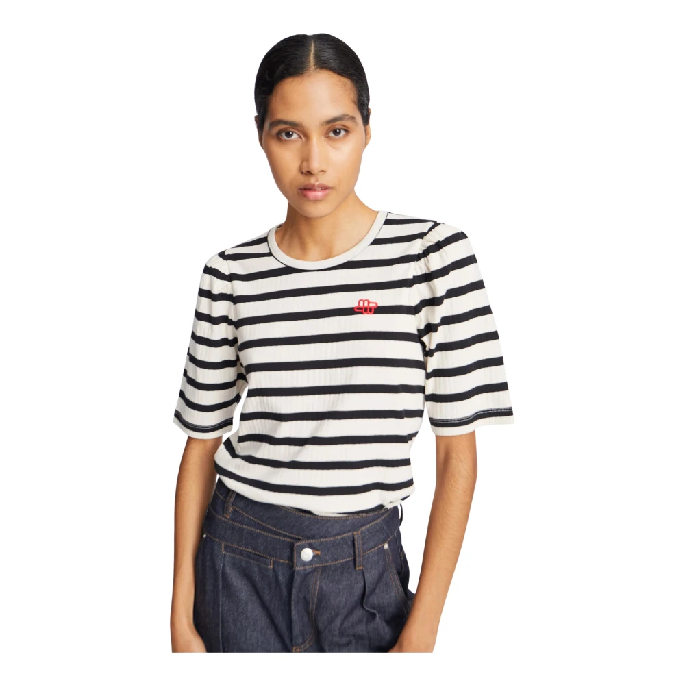 Munthe - Tops > T-Shirts - Black - Munthe - Modalova