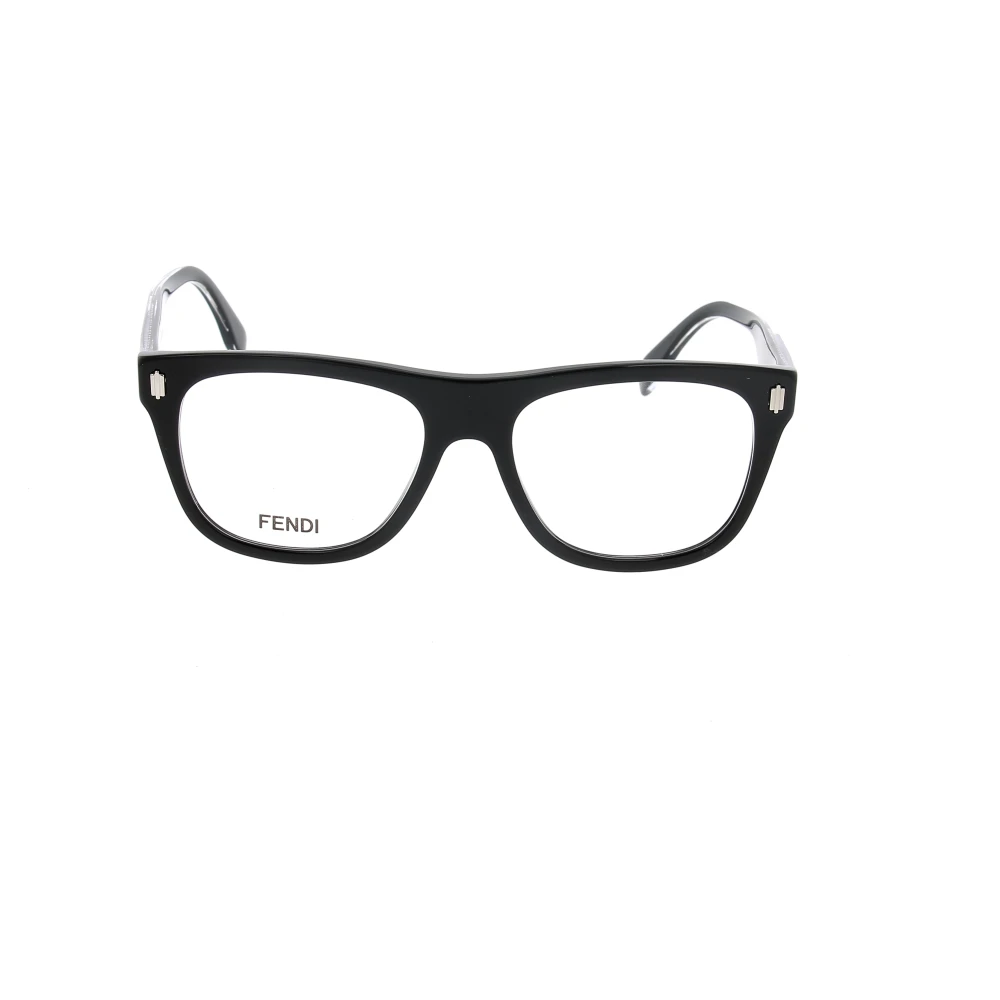 Fendi Stijlvolle zonnebril met 54mm lens Black Unisex