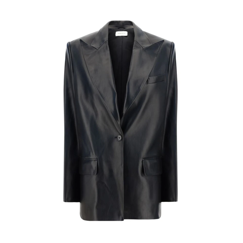 Jackets > Leather Jackets - - Magda Butrym - Modalova