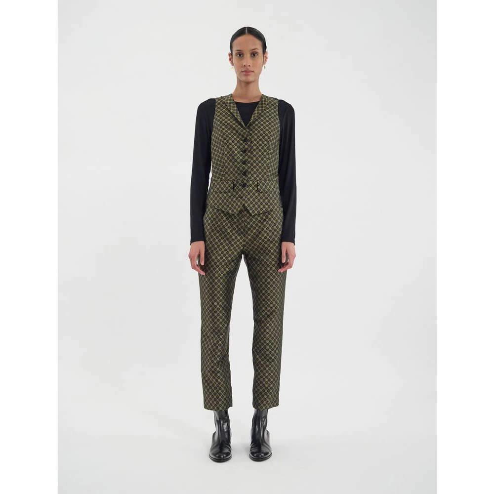 Ines De La Fressange Paris Robinson Vest Brown Dames
