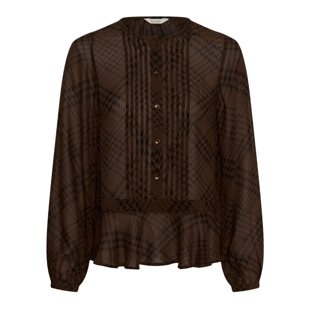 Part Two , Damen, Blusen & Hemden, Braun, M