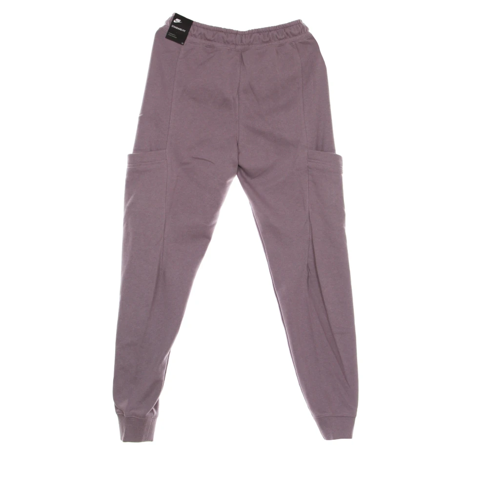Nike Paarse Fleece Trainingsbroek Sportkleding Purple Dames