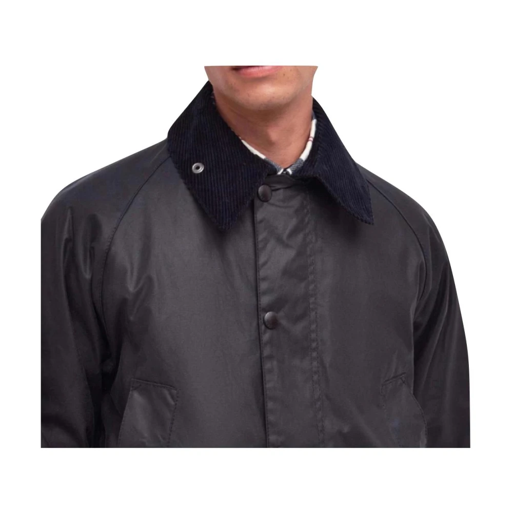 Barbour Klassieke Bedale Gewaxte Jas Mannen Blue Heren