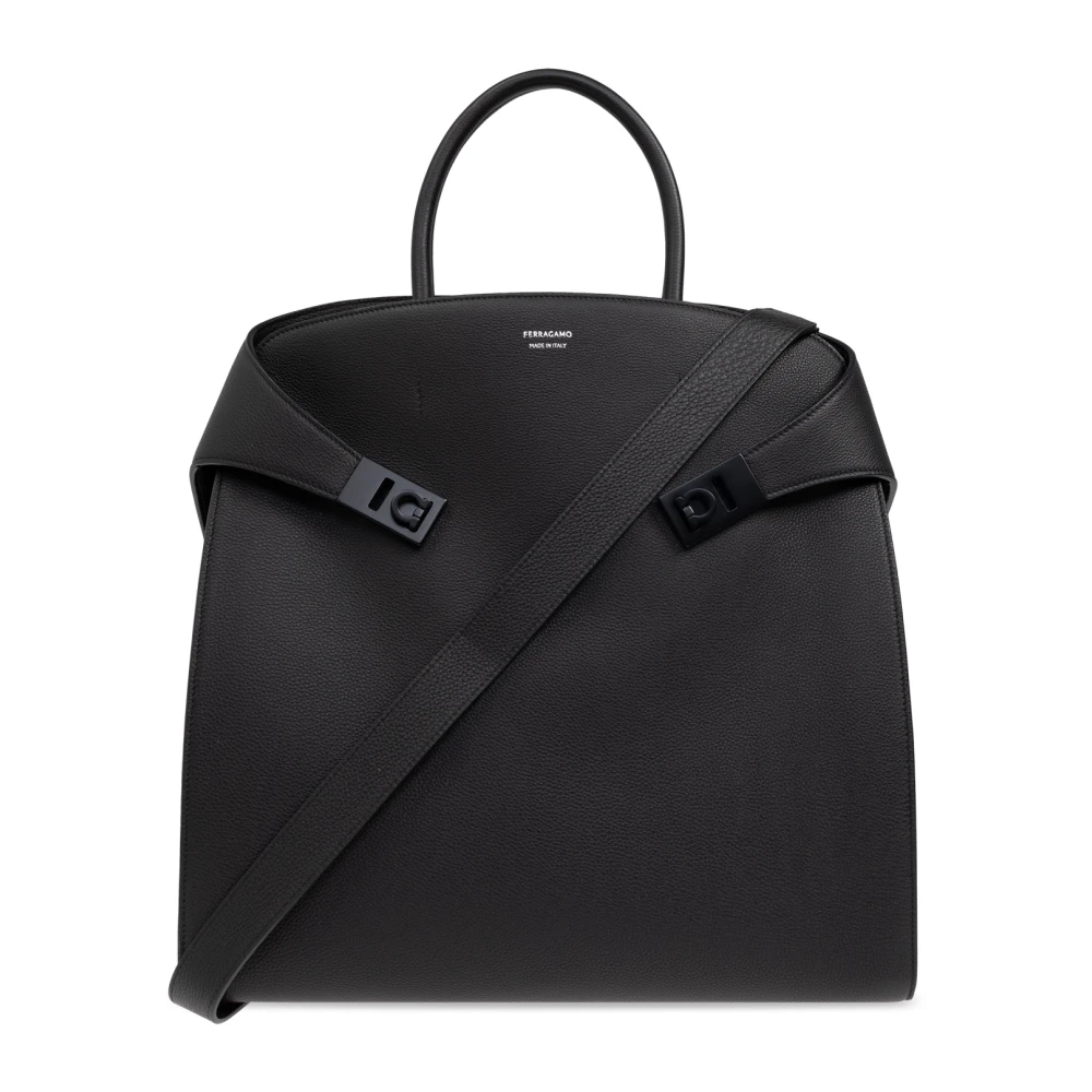 Ferragamo Uomo Nero Borse, Taglia Unica, New,