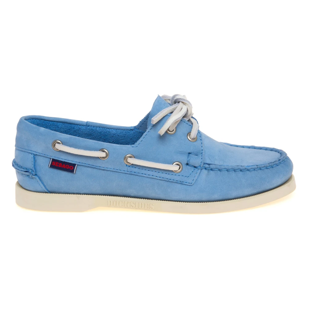 Sebago Blue Portland Boat Shoe - Female - Boat Shoes - 8 Uk - Shoes