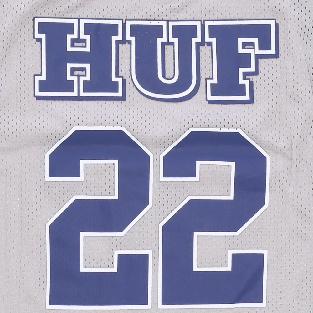 HUF Jubileum Voetbalshirt Zilver Multicolor Heren