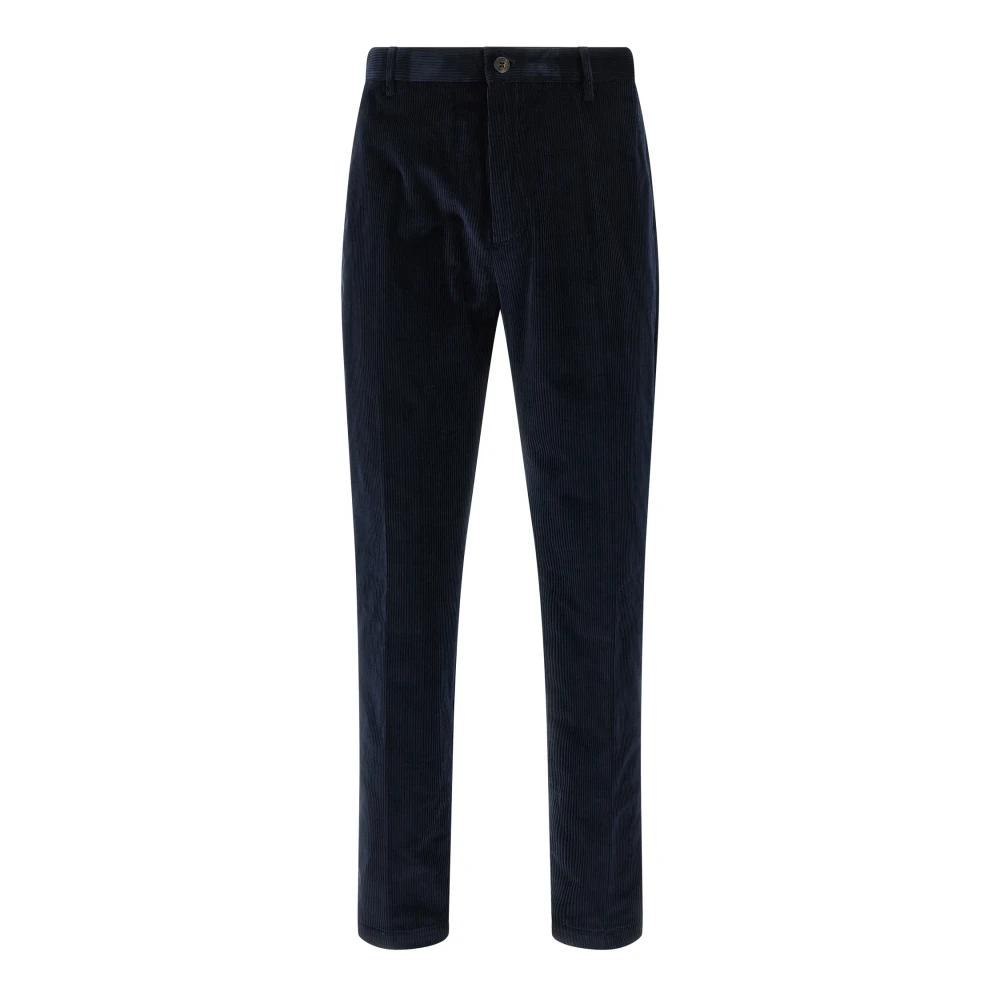 Department Five Men's Blue Prince Corduroy Trousers - Departt Five - Slim-Fit Trousers - W30 - Trousers