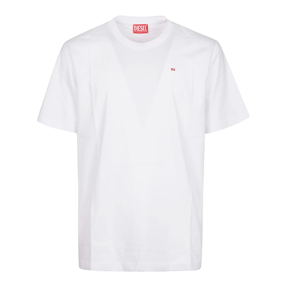 Diesel T-Shirts White Heren