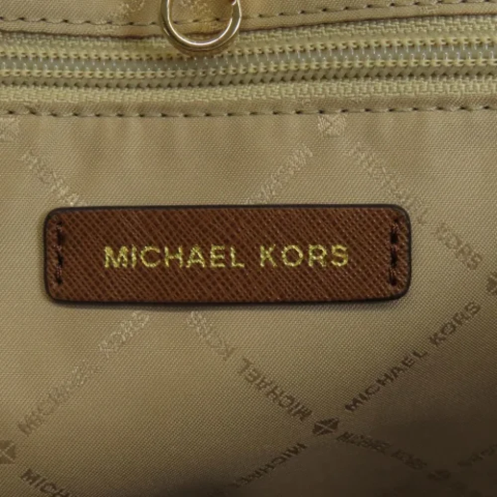 Michael Kors Pre-owned Plastic shoulder-bags White Dames