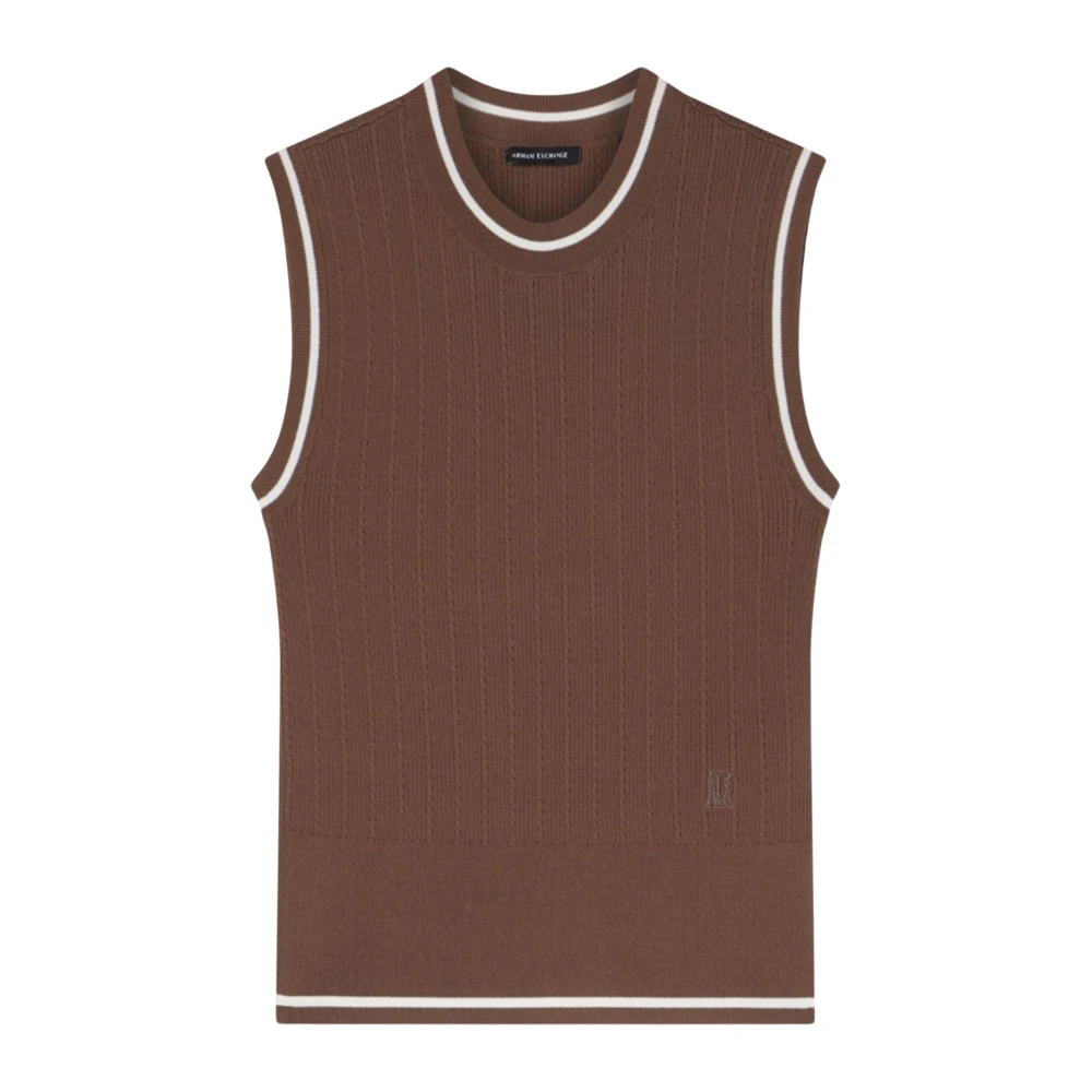 Armani Exchange Damen Braun Strickwaren, Sgröße: