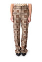bruine-jacquard-wijde-pijp-broek