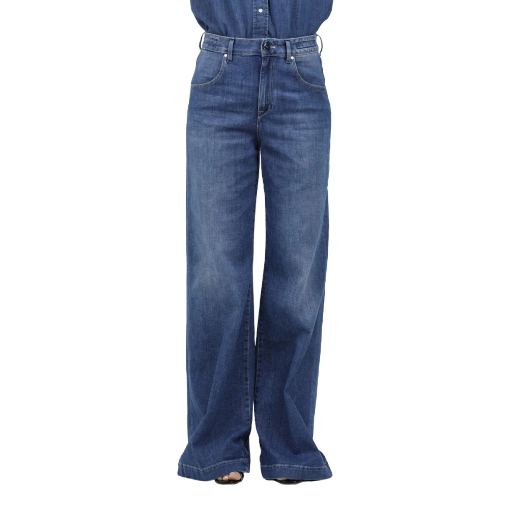 Jeans > Wide Jeans - - Hand Picked - Modalova