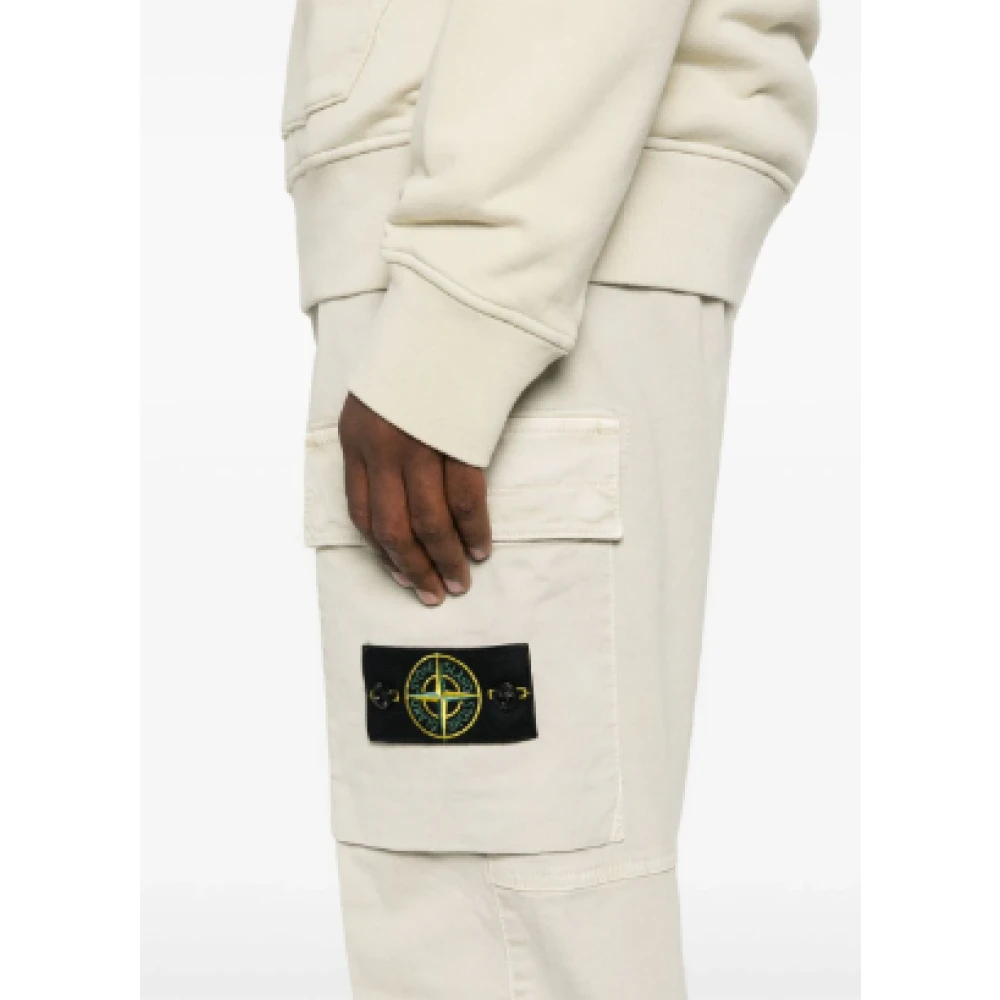 Stone Island Casual Cargo Broek Beige Heren