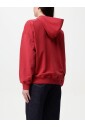 sweat-a-capuche-rouge-coupe-decontractee