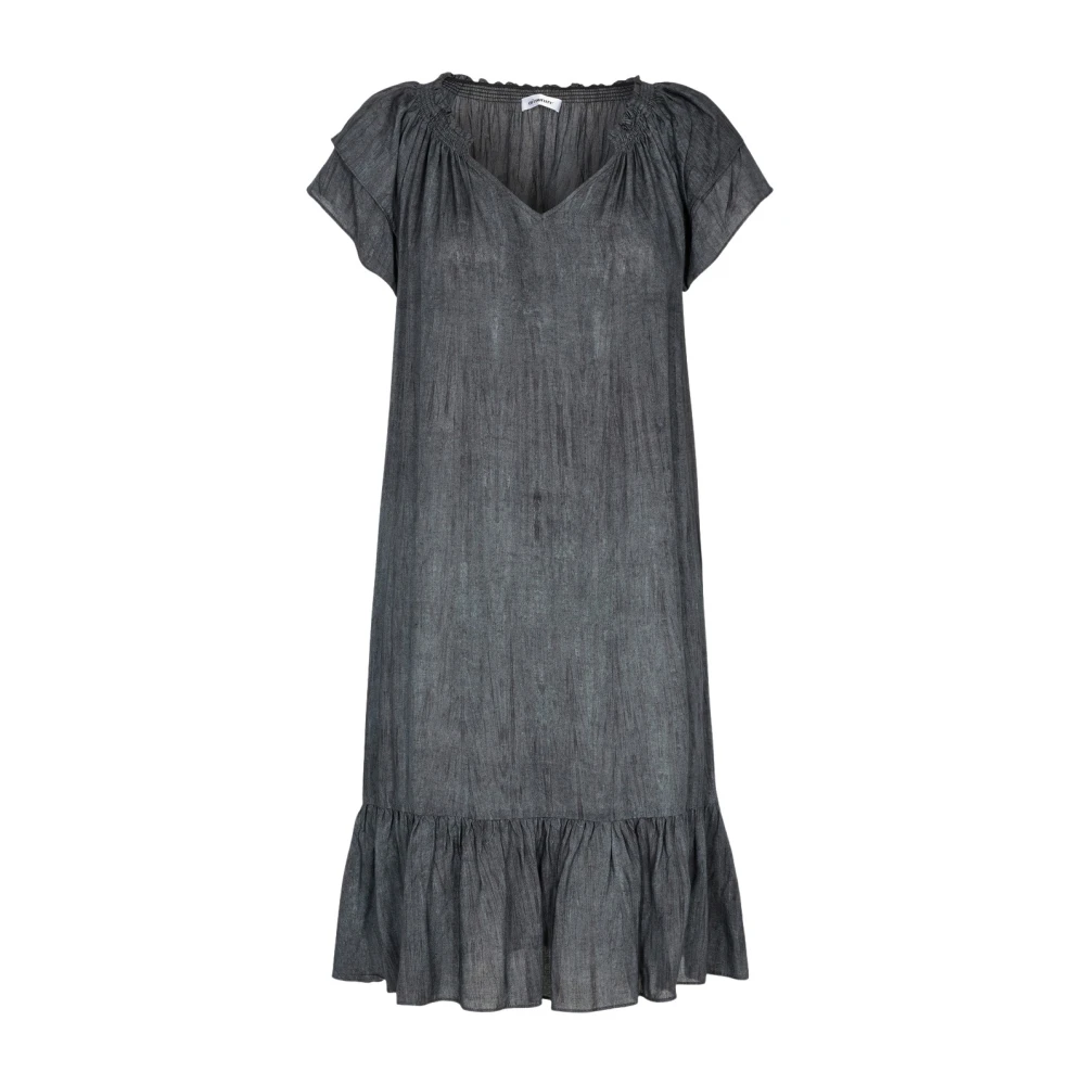 Co'Couture Donkergrijze Sunrise Crop Jurk Gray Dames