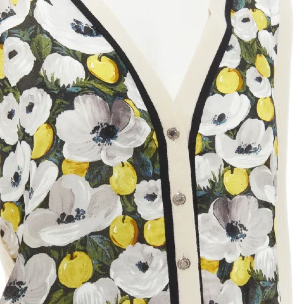 Louis Vuitton Vintage Pre-owned Silk outerwear Beige Dames