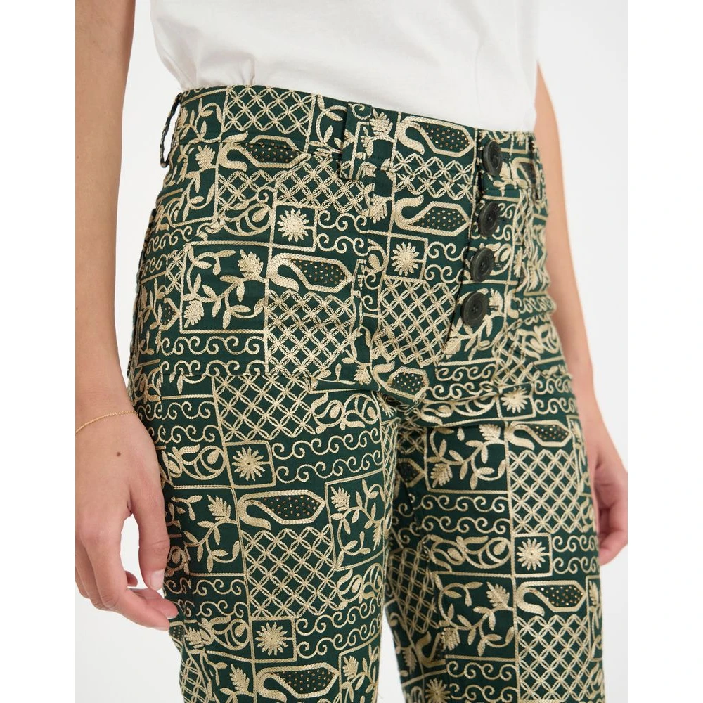 Ines De La Fressange Paris Charlotte Pant Green Dames