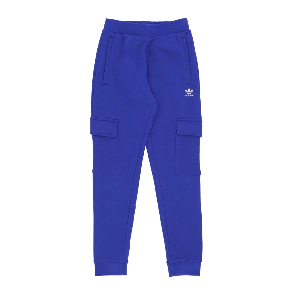 Adidas Men's Blue Training Trousers & Tights, L, Cargo Fleece Tracksuit Trousers