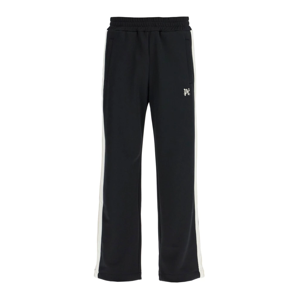 Palm Angels Contrastband Joggers met Track Black Heren