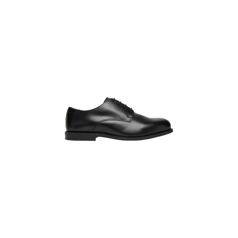 Calvin Klein Leather Cushioned Derby Lace-Up Shoes - Male - Dress Shoes - Black - 6 Uk - Shoes - Image 3