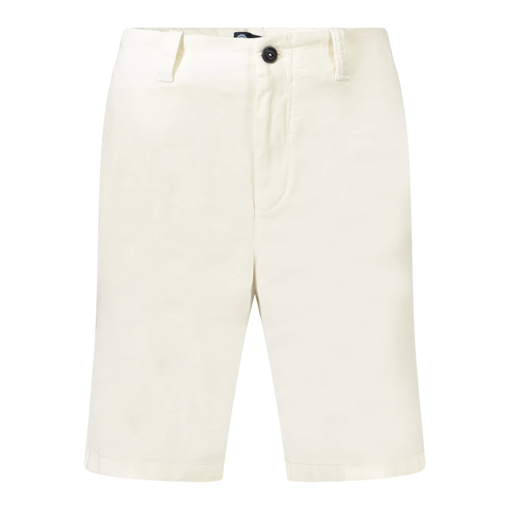 North Sails Straight Trousers - Female - Casual Shorts - White - M - Shorts