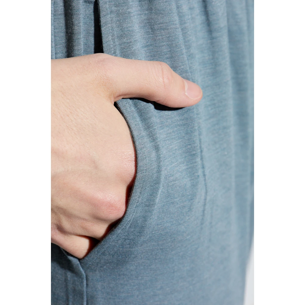 Hanro Korte Casuals Blue Heren