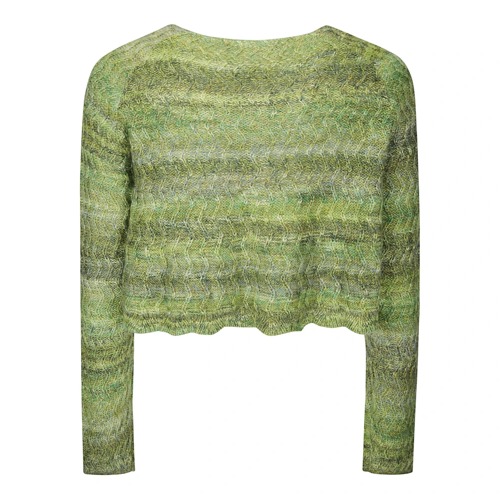 Brain Dead Geschulpte Vest Green Dames