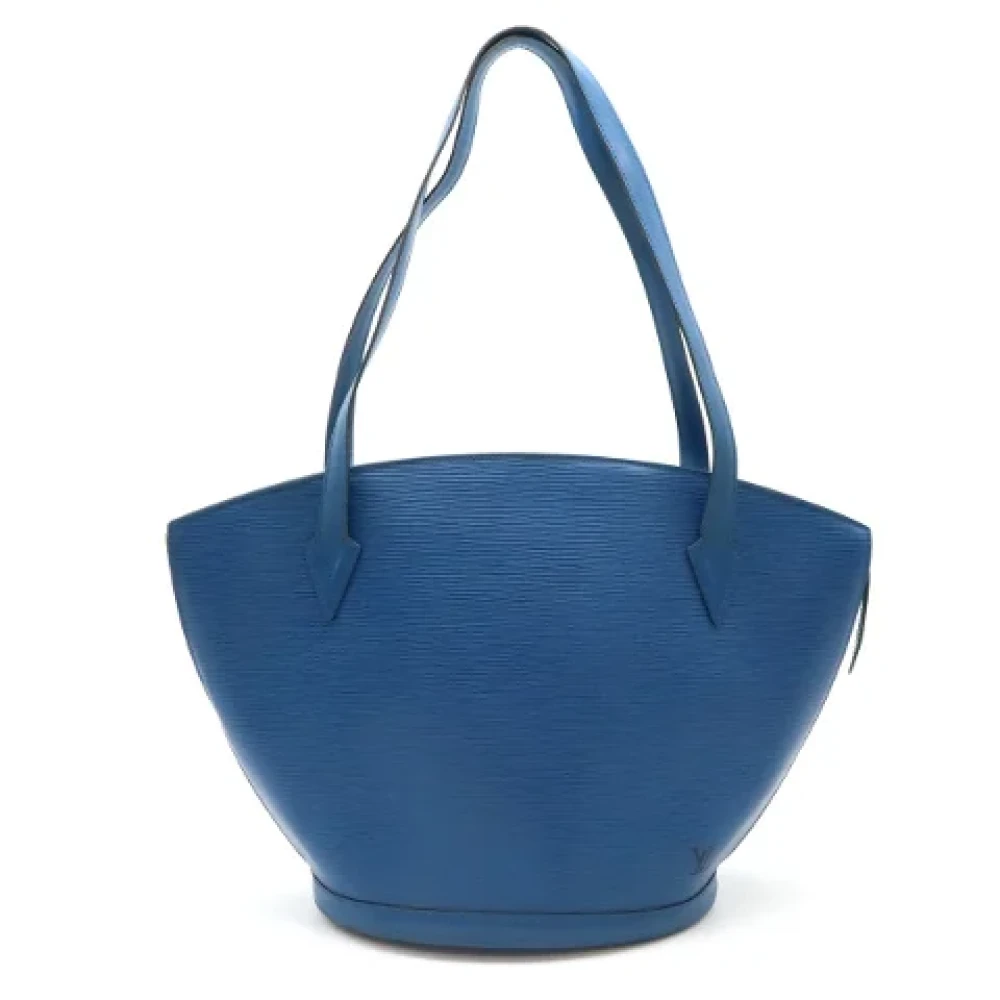 Louis Vuitton Vintage Pre-owned Leather louis-vuitton-bags Blue Dames