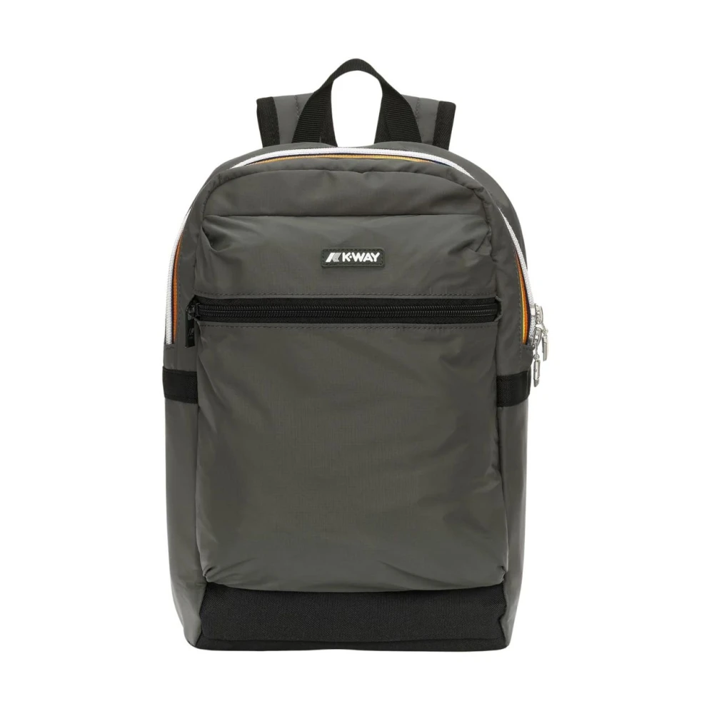 K-Way Unisex Groente Tassen Groen, One Size, Nylon, Laon Rugzak