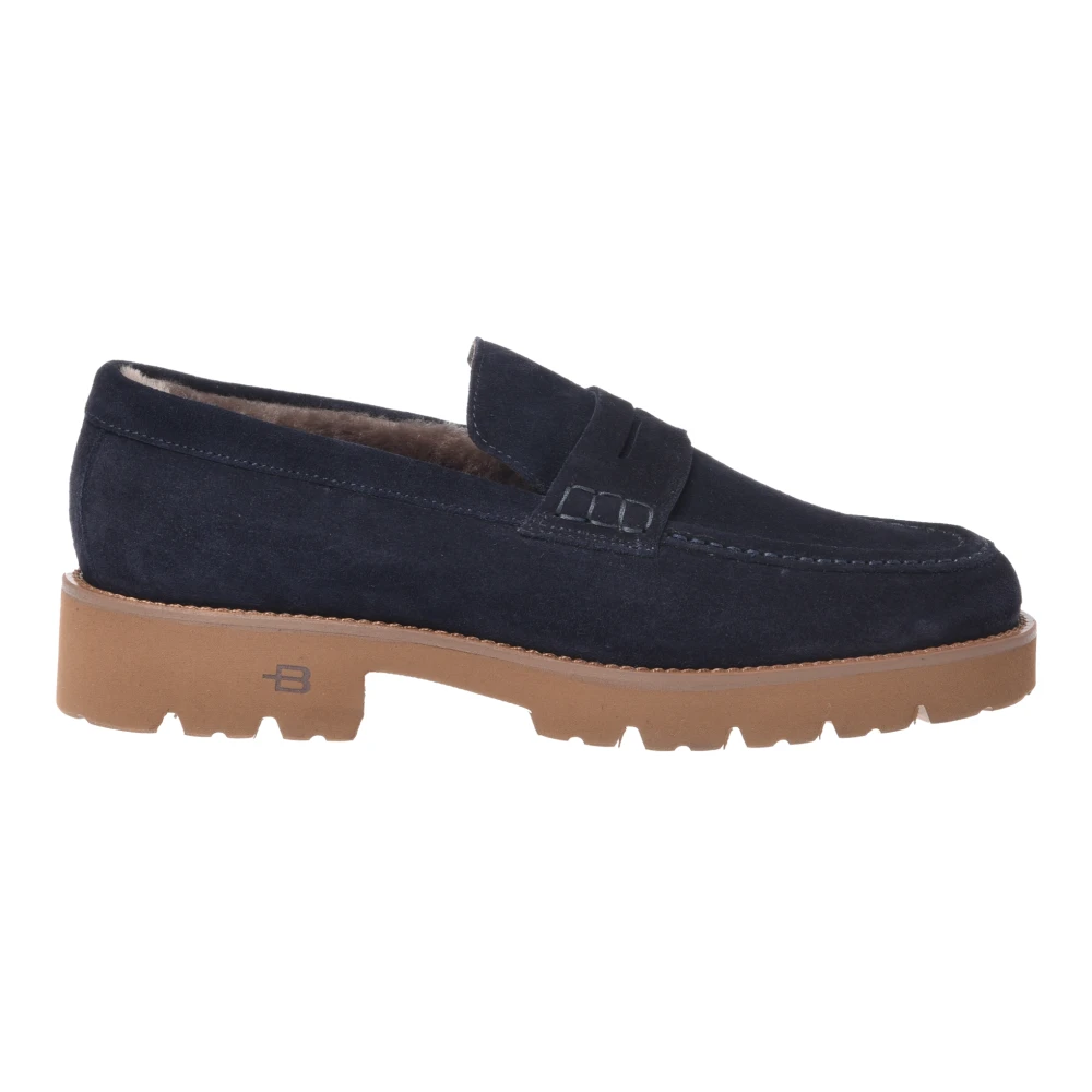 Baldinini Men's Blue Loafers, 11 Uk, Loafers