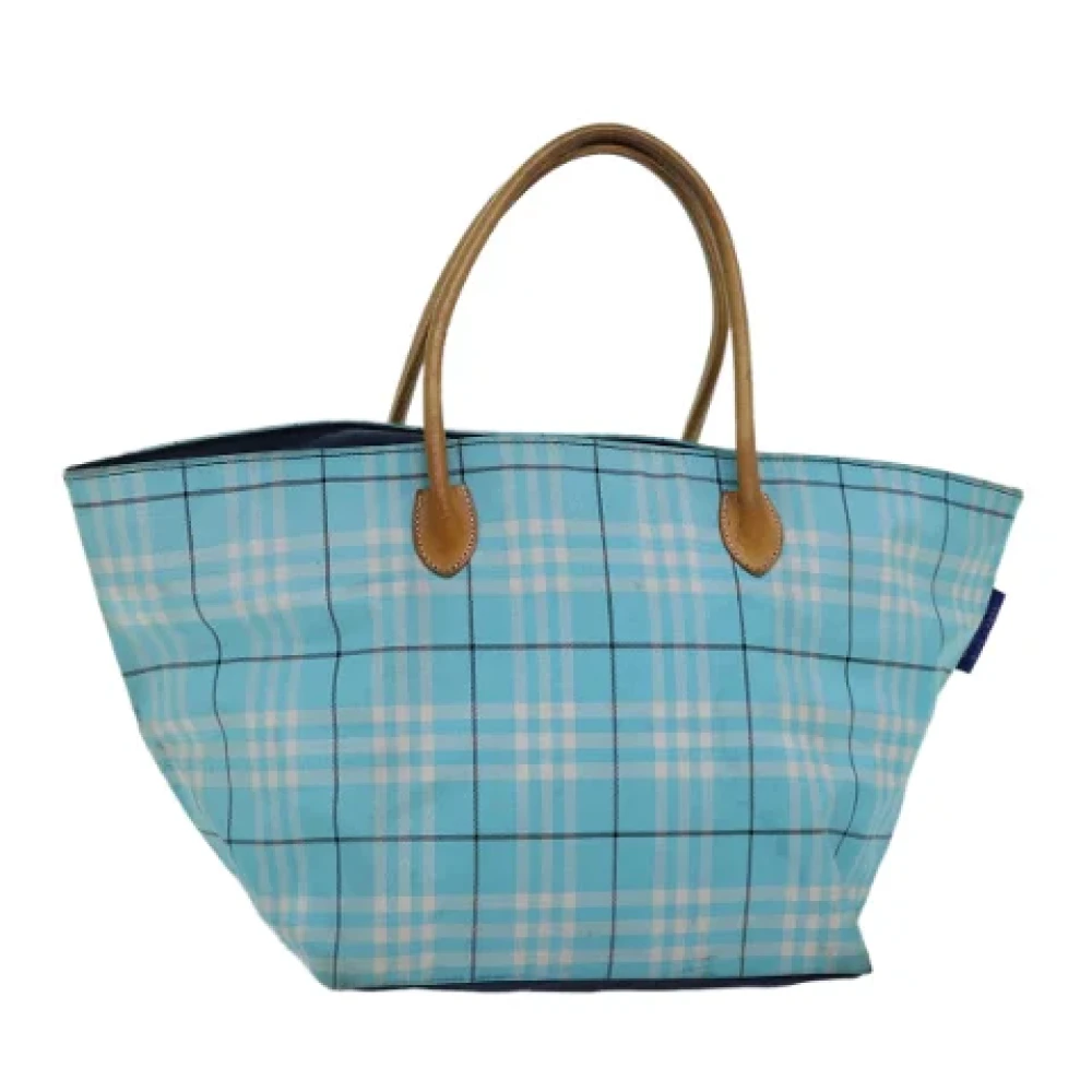 Burberry Vintage Pre-owned Nylon totes Blue Dames