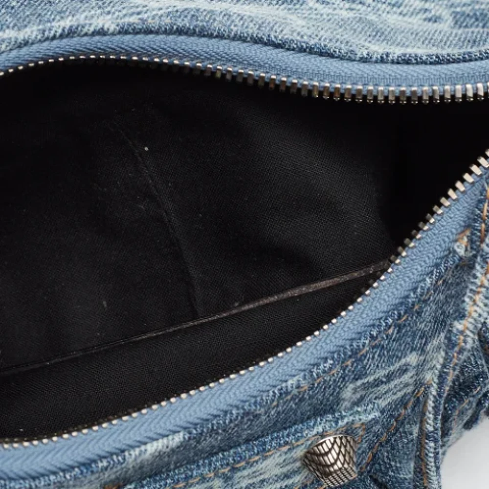 Balenciaga Vintage Pre-owned Denim balenciaga-bags Blue Dames