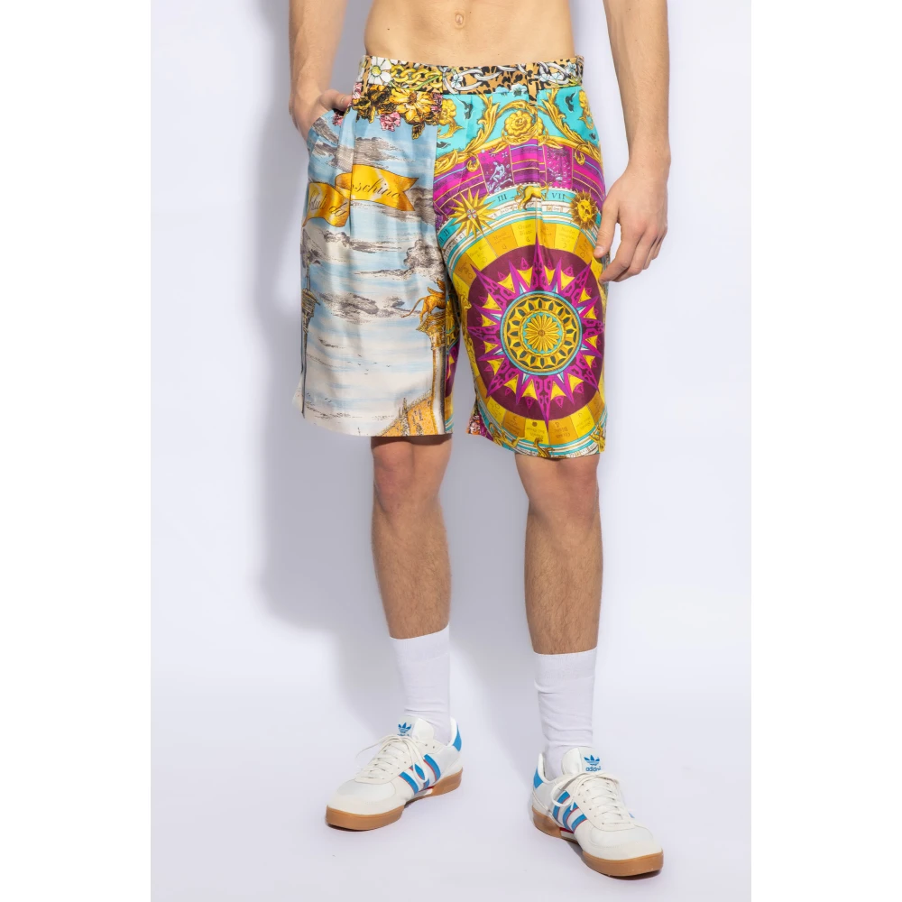 Moschino Zijden shorts Multicolor Heren
