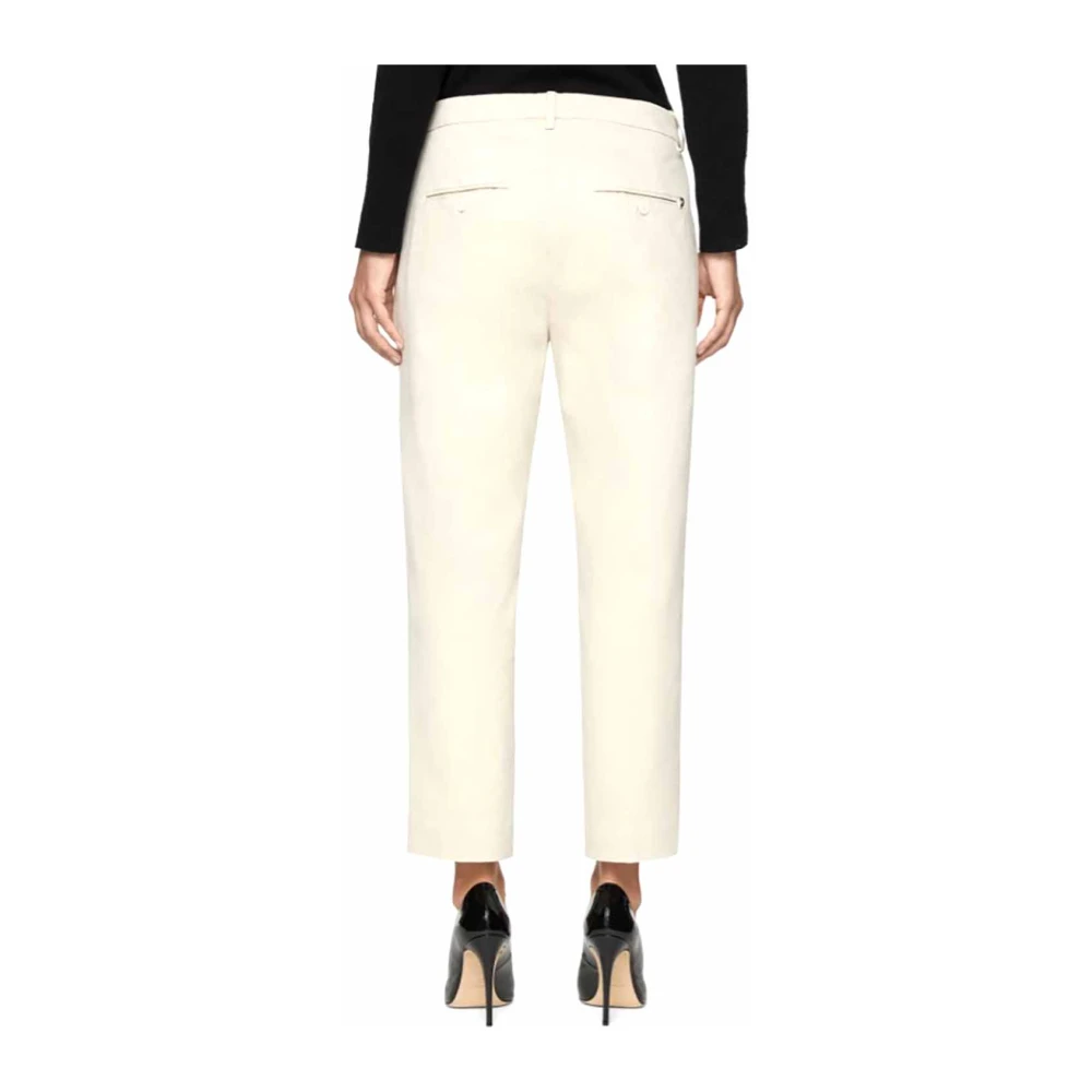 Dondup Nima Loose Chino Broek Beige Dames