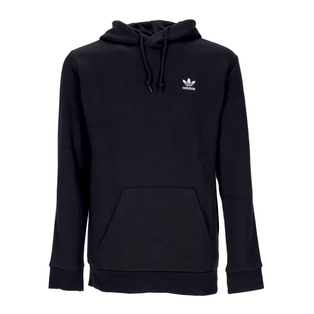 Adidas Men's Black Long Sleeve Training Tops, Xl, Trefoil Hoodie Lightweight Sweatshirt