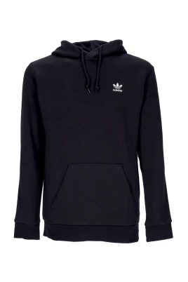 Svart Trefoil Hoodie Lättvikts Sweatshirt