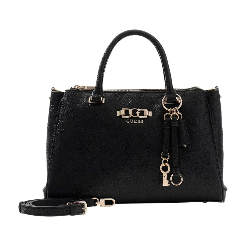 Guess Women's Black Anise Triple Comp Satchel